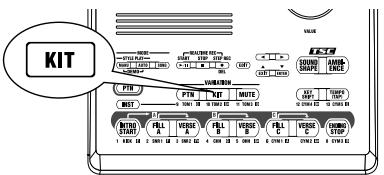 BOSS DR-3 - Selecting a Different Sound (VARIATION [KIT]) - 1