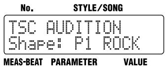BOSS DR-3 - Press [SOUND SHAPE]. - 1