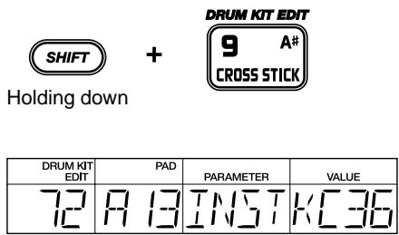 BOSS DR-670 - Chapter 8 Creating Your Own Favorite Drum Kits (Drum Kit Edit Mode) - 1