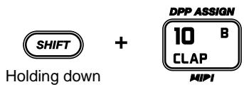 BOSS DR-670 - Chapter 6 Assigning Patterns to the Key Pads (DPP Assign Mode) - 1