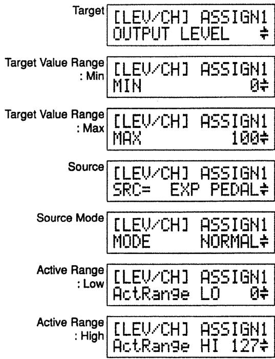 BOSS GX-700 - Active Range: Control Value Range - 6