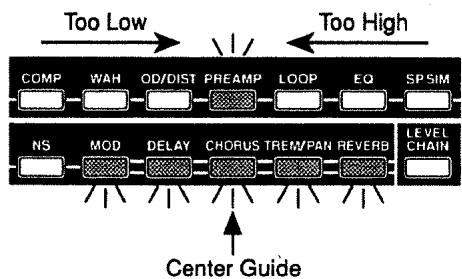 BOSS GX-700 - About the Display During Tuning - 2