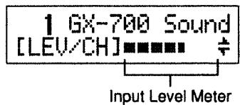 BOSS GX-700 - Adjusting the Input Level - 2
