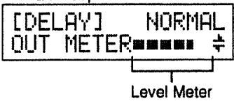 BOSS GX-700 - Level Meter - 2