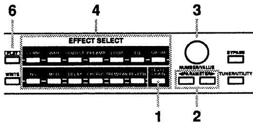 BOSS GX-700 - Setting the Effect Unit Connection Order - 1