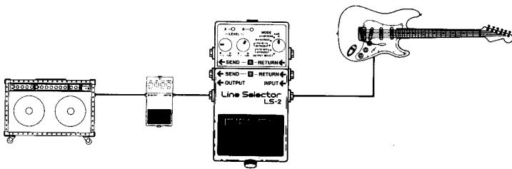 BOSS LS-2 - Mode a b - 1