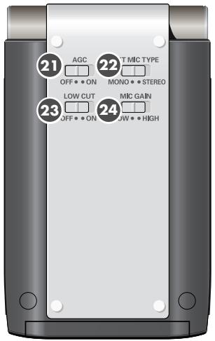 BOSS R-09 - Prise LINE IN - 1