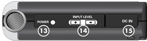 BOSS R-09 - Bouton REC - 1