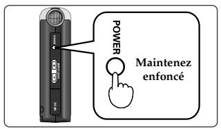 BOSS R-09 - Entre le type de piles. - 1