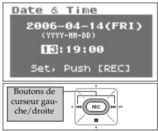 BOSS R-09 - Déplacez le curseur. - 1