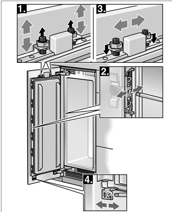 NEFF K7961X0 - Alignement de la porte de meuble - 1