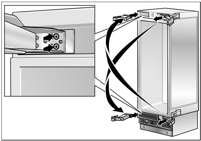NEFF K7961X0 - Inversion du sens d'ouverture de porte - 3