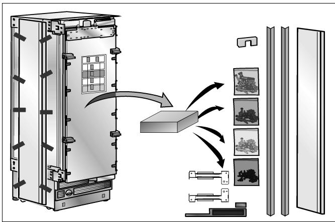 NEFF K7961X0 - Préparation du montage - 1