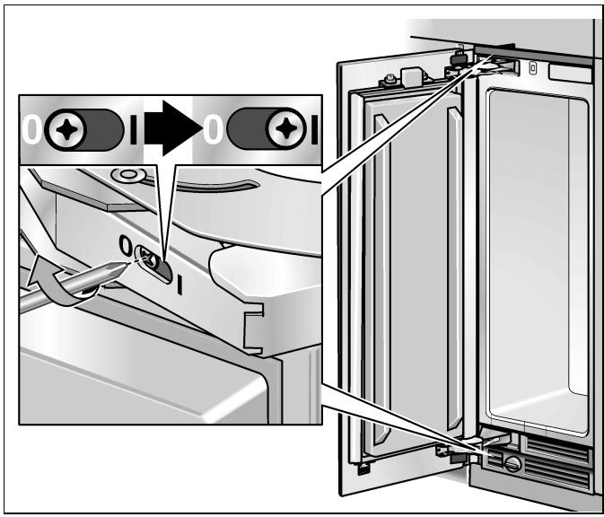NEFF K7961X0 - Tensionnement du ressort de charnière - 1