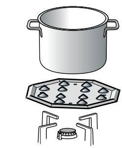 NEFF T63S45S1 - Additional wok pan support - 1