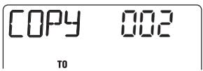 ZOOM PS04 - Turn the dial to select the copy source end measure, and press the [ENTER] key. - 1
