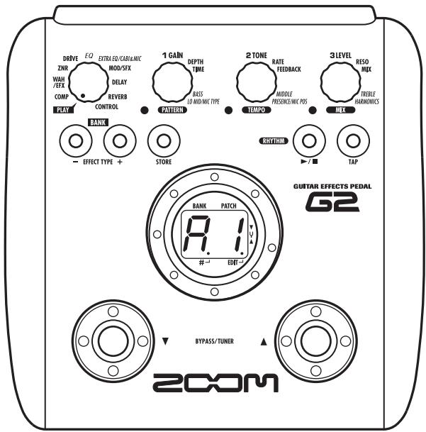 ZOOM G2 - Operation Manual - 1