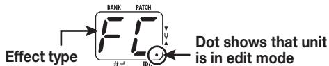 ZOOM G2 - Select the effect module - 2