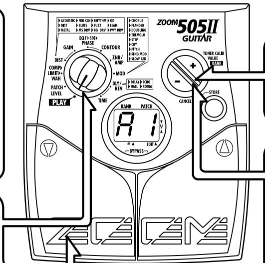 ZOOM 505II - Switch patches - 1