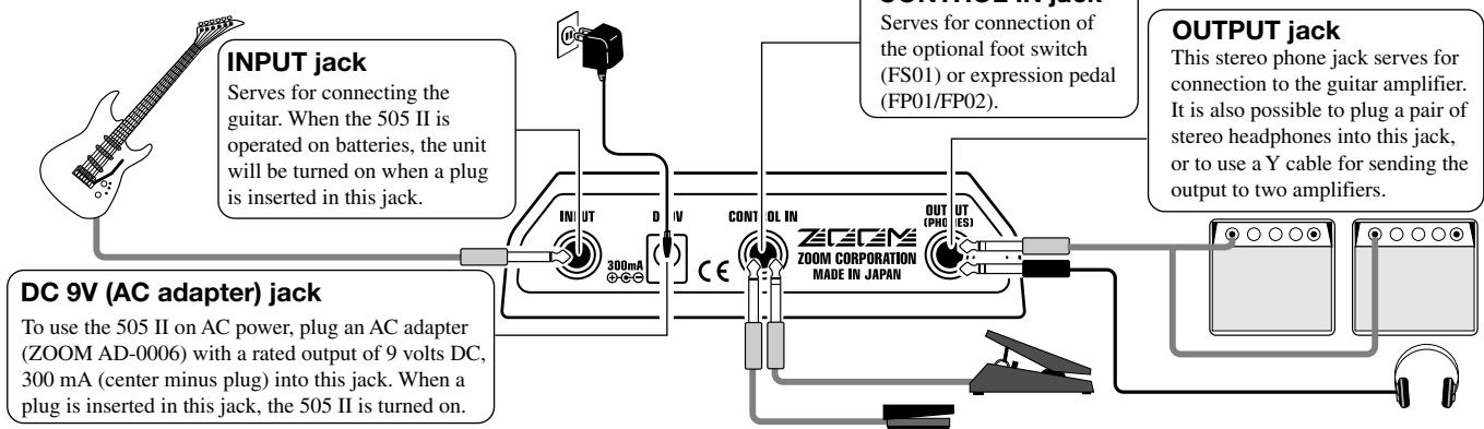 ZOOM 505II - [STORE] key - 1