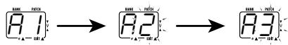 ZOOM 506II - Specifying the desired patch - 1