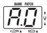 ZOOM 707II - In play mode, press one of the [] / [] foot switches. - 2