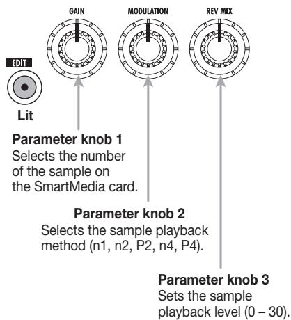 ZOOM 707II - Press the [EDIT] key twice. - 1