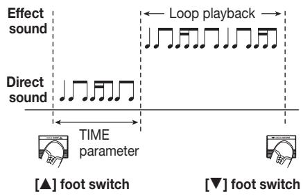 ZOOM 707II - If TIME parameter is set to "Mn" - 1