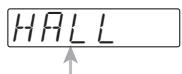 ZOOM 707II - Use the MODULE [] / [] keys to select the module you want to edit. - 2