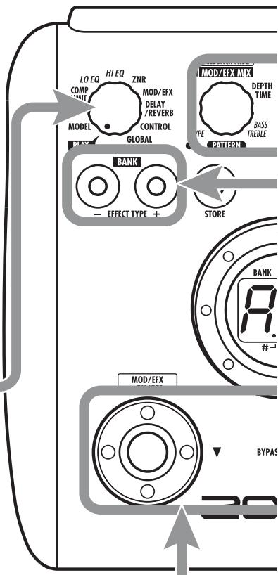 ZOOM A2 - Select a patch - 1