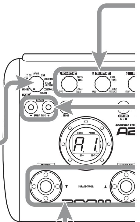 ZOOM A2.1U - Set the A2.1u to play mode - 2