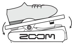 ZOOM A2.1U - Operate the pedal - 1