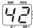 ZOOM A2.1U - - Turn parameter knob 1. - 2