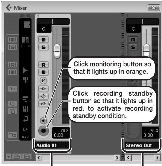 ZOOM A2.1U - Mixer window - 1