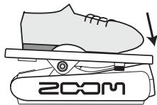 ZOOM A2.1U - Using the built-in expression pedal to operate the feedback control function - 3
