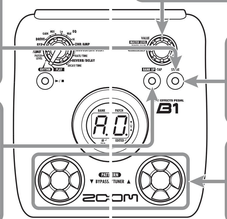 ZOOM B1 - To cancel the store process - 1