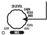 ZOOM B2 - Parameter knob 3 - 3