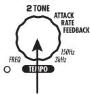 ZOOM B2 - Parameter knob 3 - 2