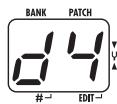 ZOOM B2 - Press the [STORE] key once more - 1