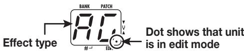 ZOOM B2 - Select the effect module - 2