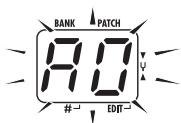 ZOOM B2 - In play mode or edit mode, press the [STORE] key - 1