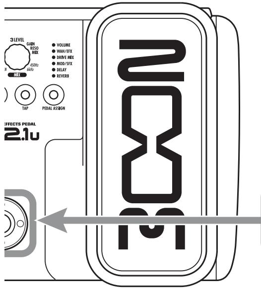 ZOOM B2.1U - - While the reference pitch value is shown, turn Parameter knob 1 to adjust it. - 3