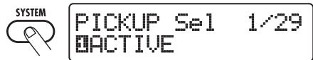 ZOOM B91UT - Turn the [TYPE] knob to bring up the "PC MAP" (program change map) parameter. - 5