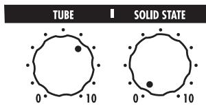 ZOOM B91UT - - Tube control unity gain setting - 1