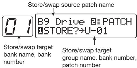ZOOM B91UT - Storing/swapping patches - 2