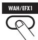 ZOOM B91UT - In manual mode, play mode, or edit mode, press the [WAH/EFX1] key. - 1