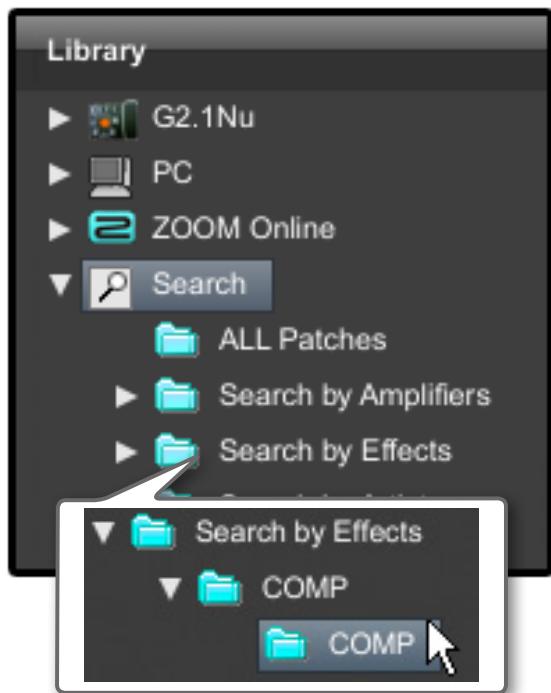 ZOOM EDIT SHARE - Searching by effects - 1