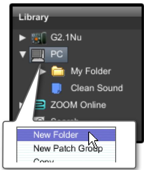 ZOOM EDIT SHARE - Creating folders - 1