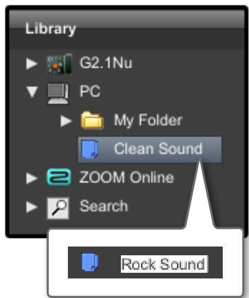 ZOOM EDIT SHARE - Renaming patch groups - 1