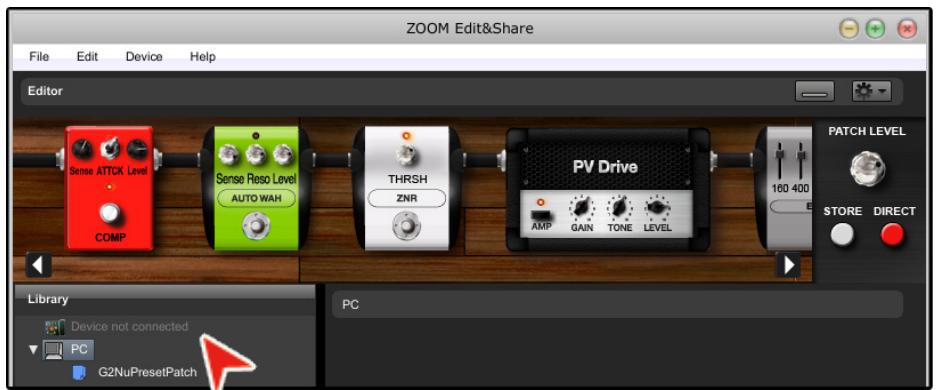 ZOOM EDIT SHARE - Connecting the device - 3